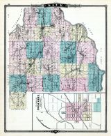 Sauk County, Boscobel Village, Wisconsin State Atlas 1881